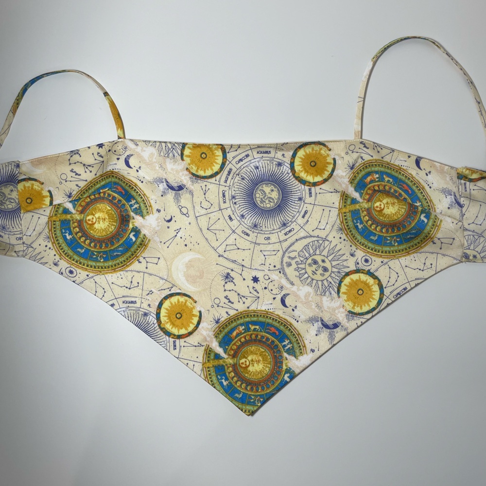 Astrological Handkerchief Top